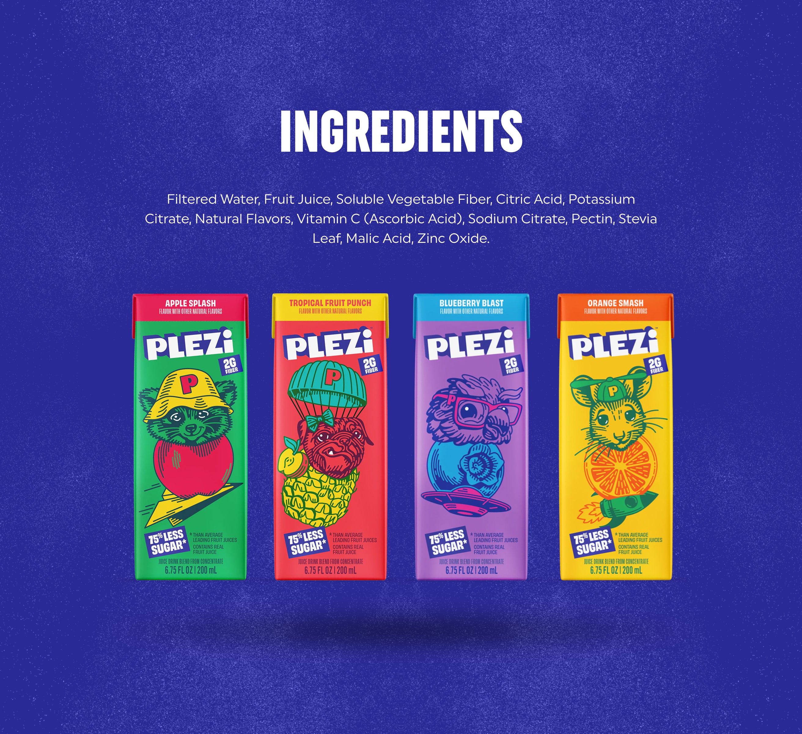 Juice Box - Tropical Fruit Punch - PLEZi